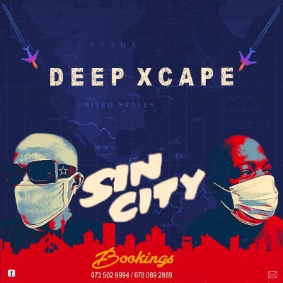 Deep Xcape’s sound is all about retaining a soulful edge, equally suited to both the club lifestyle and laid back deep lounge sessions