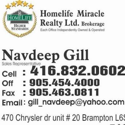 navgillrealtor1's profile picture. For all your Real Estate needs call me. I will provide honest and expert advice in buying, selling and investing in real estate.