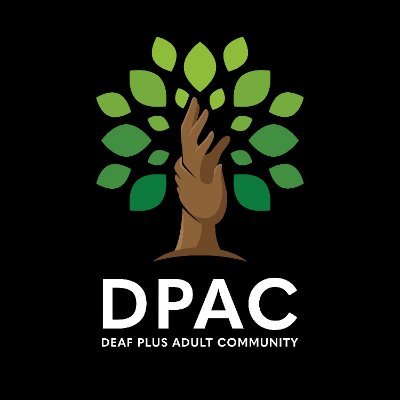 DPACommunity's profile picture. Welcome to Deaf Plus Adult Community (DPAC)! 
(Pleased to meet you.) Questions? Let @DPACommunity know.
