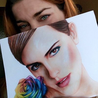 My muse is @EmmaWatson  ❤ I create artworks of her!
I'm an artist from Greece.