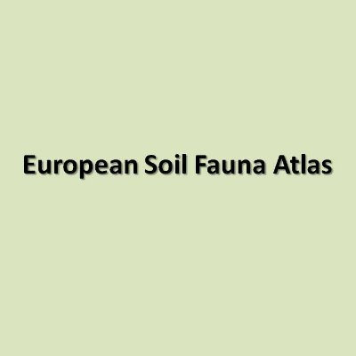 European Soil Fauna Atlas 

We are working to produce the 