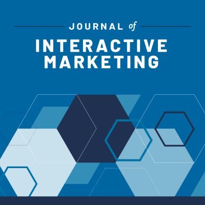 Please follow @ama_journals to receive Journal of Interactive Marketing updates!