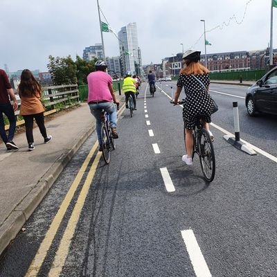 Join us for easy group cycles around Limerick City in a relaxed social setting. Usually go on Sundays around 12pm. Upcoming cycles on our Meetup and Instagram.