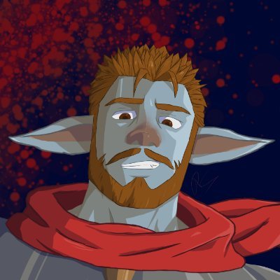 Hello! I do digital art. I also play fighting games, FF14, and a few other games.