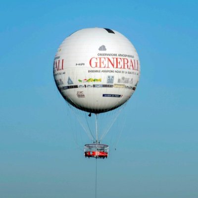Le plus grand #balloncaptif du monde. 100% écologique, il mesure la #qualitédelair & offre une vue exceptionnelle de #Paris à 150m 🌈