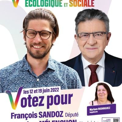 ✌️ Candidat #NUPES de la 2e circonscription du Vaucluse aux élections législatives des 12 & 19 juin 2022. Suppléante : Myriam Rodriguez. #Melenchon1erMinistre