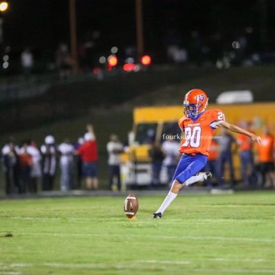 Midland Valley High School, Class of 2025, Football kicker/punter #84 | 6’2 135 lbs. | 4.16GPA