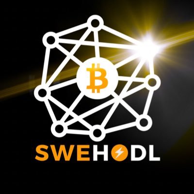 swehodl's profile picture. swedish bitcoiner network ⚡️ bitcoin education ⚡️ bitcoin på svenska 🇸🇪