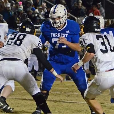 2024 OL/DL
6'5 312lbs
Forrest High School
Chapel Hill, TN
3.5 GPA
2021 2A Region Offensive Lineman of the Year
TN HSFB All State Team
 #CSS