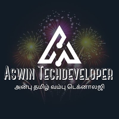 ATechdeveloper's profile picture. I am Aswin Techdeveloper in YouTube