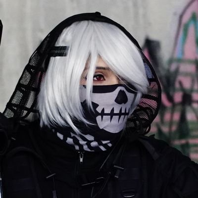 코스어입니다. Cosplayer. コスプレイヤーです.  /  黒頭巾 UNIT.18 Shirke 💀