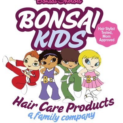 Bonsai Kids Hair Products-style your little one's hair is effortless. Dive into the fun stuff while we care of the tangles, frizz, curls, and styling w/ love❤️