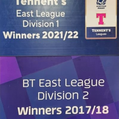 Amateur rugby team in Edinburgh. In BT East Division 1.
21/22 League Winners
Aims: Develop better rugby players, better people and enjoy the game.
