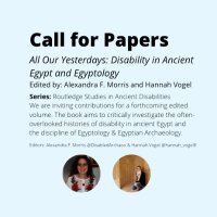 Disability in Ancient Egypt (@disabilityegypt) 's Twitter Profile Photo Disability in Ancient Egypt (@disabilityegypt) 's Twitter Profile Photo