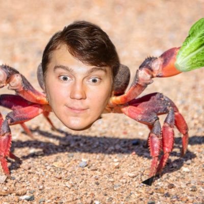 We grab crabs and what not— crab eat onion ring