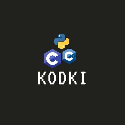kodki_id's profile picture. 📚Joki spes coding, MTK, database
💸Payment via GOPAY/BCA only.
📌Testi? cek pinned tweets.
✨Backup: @kodki_backup
⌚FAST RESPONSE Mon - Fri: 08.00-22.00 WIB