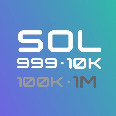The web3 community of numbers on Solana. No roadmap, just numbers. Purchase a .sol number at https://t.co/MnJmiZEAYN & join the DAO.