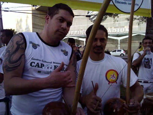 sou professor de capoeira