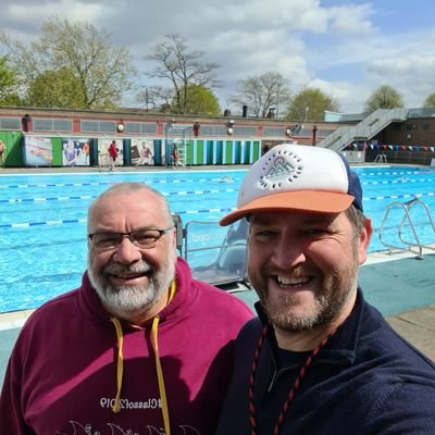 Two men swimming from Lands End to the Isles of Scillies Aug 2022.