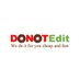 DoNotEdit Company (@DonoteditC) Twitter profile photo