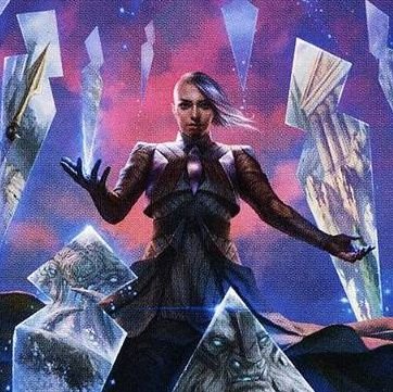 magic_au_except's profile picture. They/Them | Gimmick account | Aiming to post at least 1 AU each day | Pfp from Behold the Multiverse by Magali Villeneuve | Thanks to @incorrect_mtg for concept