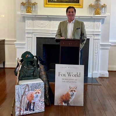 Author - “Fox World, 500 Miles of Walks and Talks with an Old Fox”