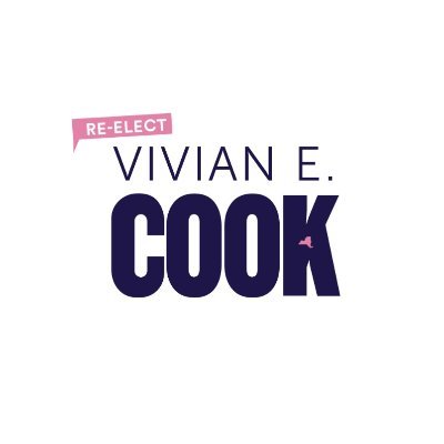 Re-elect Vivian E. Cook 
Representative of the 32nd State Assembly District of NY for over 30 years