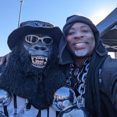 One of the biggest Raider fans on the planet that will see you at every game, RAIDER NATION BABY!!!