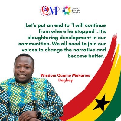 Official page of Wisdom Quame Makarios Dogbey.A very young energetic politician who's priority in life is to see others happy #streetpresident