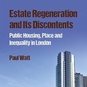 Housing, homelessness, regeneration, gentrification, class. Author of: https://t.co/AO5kSj22RR