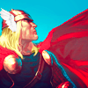 I am the god of Thunder, lord of the savage Lightning, the very skies must tremble when speaks The Mighty Thor!
