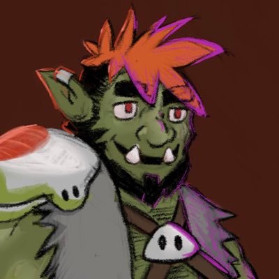 NSFW Durgur the orc here. As Horny Warrior and Chaos Artists it is Durgurs goal to make you feel courageous, primal… and horny.