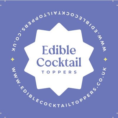 Personalised Edible Cocktail Toppers featuring your logo or photo, 🌱 Vegan Friendly, 🌾 Gluten Free, 🌎 Sustainable (Shipping Worldwide)