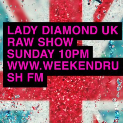 Lady Diamond 💎 presenting and supporting UK vibes on the legendary https://t.co/hryhAarLNj