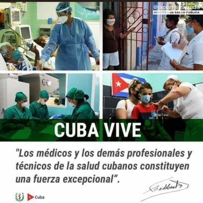 Deme Venezuela en que servirla:ella tiene en mi un hijo.Los colaboradores de la Misión Médica Cubana presente♥