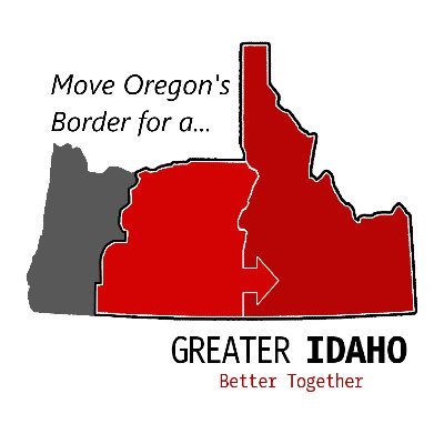 /Move Oregon's Border/
Help conservative counties become a part of a greater Idaho. Contact your state legislators in Salem/Boise
https://t.co/qYhTwOpQeE
#orpol #orleg