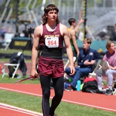 19/ 6’3 /195lbs/ Track & field (Javelin)/ graduated from Junction City High school/ Instagram @colby_23_40