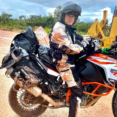 Clinically crazy extreme sports enthusiast touring the planet on a KTM 1290 super adventure. Exclusive video https://t.co/ZM4xeSD3D0