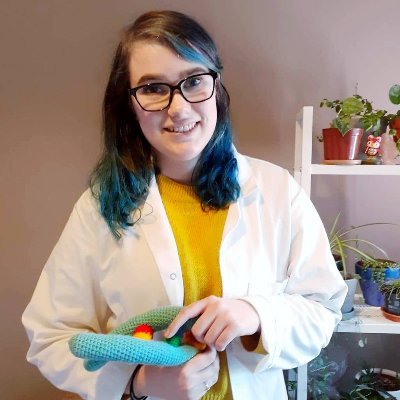 MSc Medical Molecular Biology with Genetics, BSc Biology with Biotechnology @BangorUni 
Lover of plants, books, crochet and genetics.