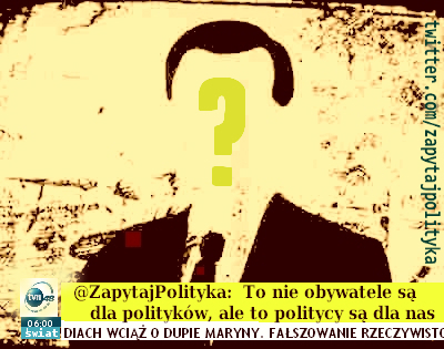 Napisz swoje pytanie, dodając przed nim @zapytajpolityka a zostanie ono wyświetlone. Liczba RT oznacza popularność danego pytania. Zaczynamy!