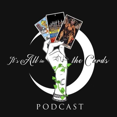 It's All in the Cards Podcast now available! Created by @ashewriter and  @authormorganw