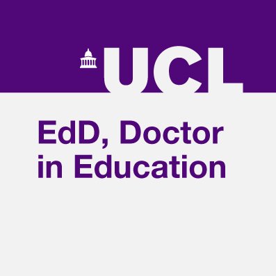 EdD_IOE's profile picture. The Doctor in Education programme at IOE, @UCL's Faculty of Education and Society. Celebrating our first 25 years this year.