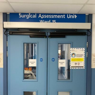 One half of the surgical assessment unit @leicestershospitals