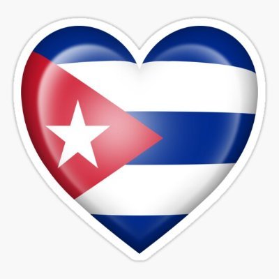 A 🇨🇺 con el corazón. Hasta la Victoria Siempre