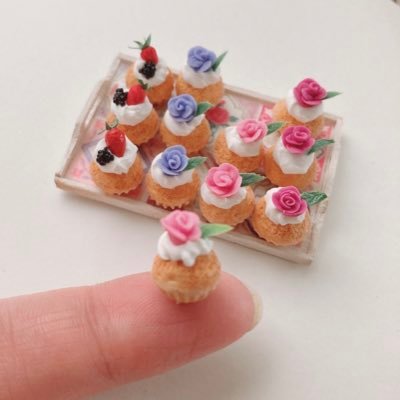 LIL_riri_LIL's profile picture. ドールハウス/ミニチュア/フェイクフード/ジオラマを1/12〜freeスケールで制作してます。 たくさんの作家さんと繋がりたい🎀人見知りにより無言フォロー失礼します💦