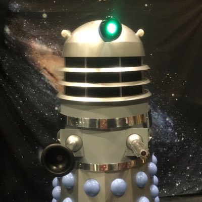 Dalek Mork & Dalek Drax are now patrolling events looking for Humans. YouTube Mork The Builder.