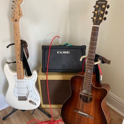 Guitars, bikes; repeat