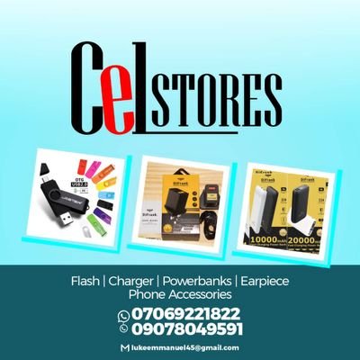 cel_stores's profile picture. Graphics Designer 🔖
Phone Accessories Dealer 📱
Wristwatches Dealer🛒
RDY7FLX9
Med student 🩺👨‍⚕️

We Deliver Nationwide✈️
https://t.co/kMylQt6ei6