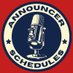 Announcer Schedules (@announcerskeds) Twitter profile photo Announcer Schedules (@announcerskeds) Twitter profile photo