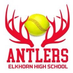 2023 Elkhorn Antlers Softball. Class B State Champions: ‘04, ‘05, ‘06, ‘07, ‘14, ‘18.Class B Runner-Up: ‘00, ‘01, ‘12, ‘22 Class A Runner-Up: ‘19